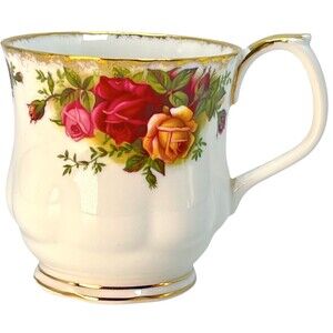 Royal Albert Old Country Roses Oversized Wide Base Tea Mug Teacup Large 8 oz